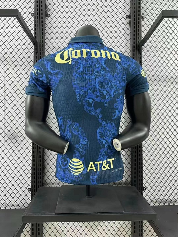 Club America Visitante Versión Jugador 2024/25 (Azul) 2