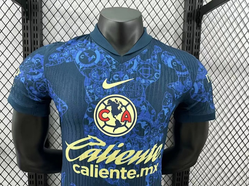 Club America Visitante Versión Jugador 2024/25 (Azul) 3