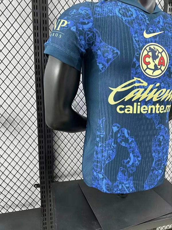 Club America Visitante Versión Jugador 2024/25 (Azul) 5