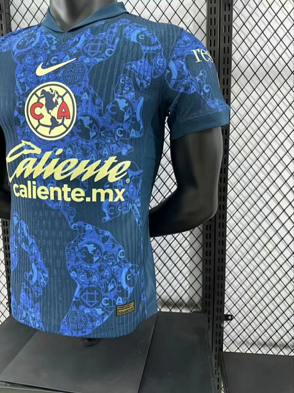 Club America Visitante Versión Jugador 2024/25 (Azul) 6
