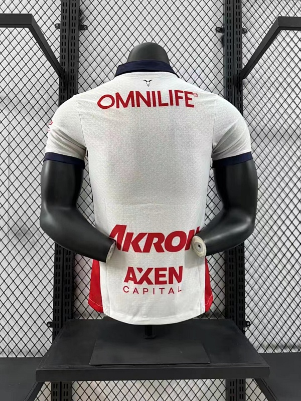Chivas Guadalajara Tercera Versión Jugador 2024/25 (Blanca) 2