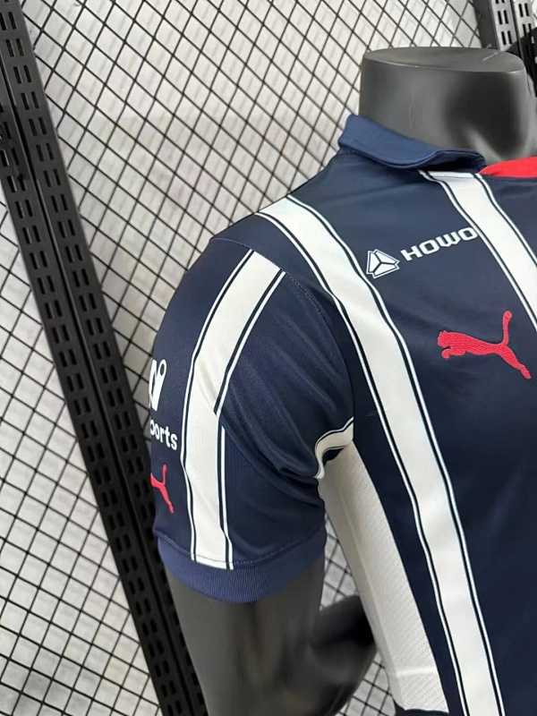 Monterrey Local Versión Jugador 2024/25 (Azul Marino) 7