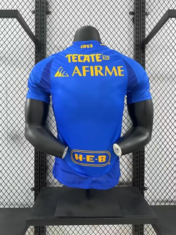Tigres UANL Visitante Versión Jugador 2024/25 (Azul) 2