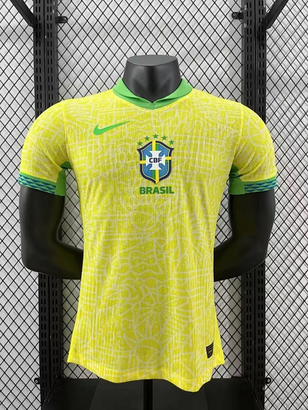 Brasil Local Versión Jugador 2024/25 (Amarilla)