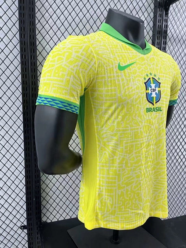 Brasil Local Versión Jugador 2024/25 (Amarilla) 6
