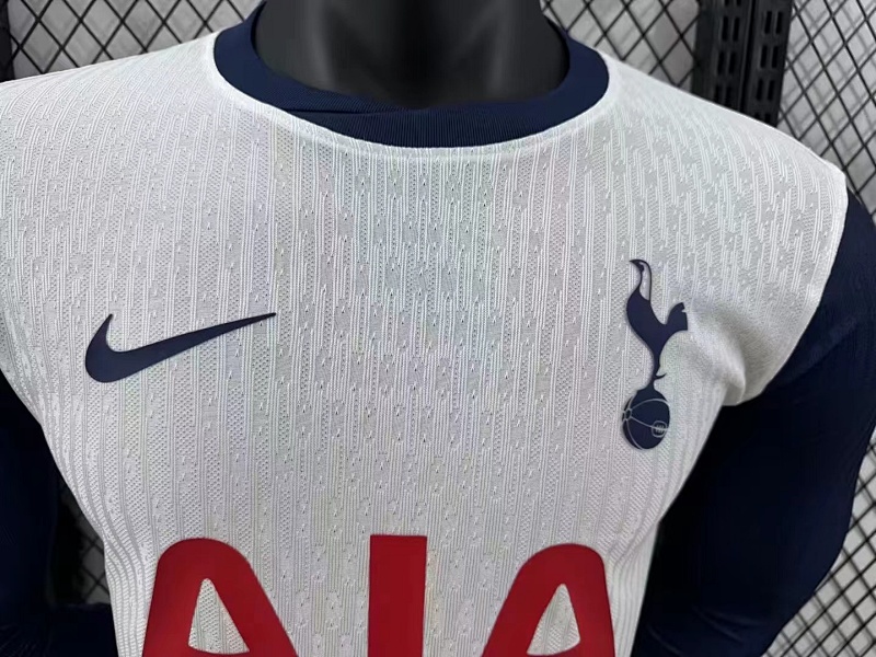 Tottenham Hotspur Local Versión Jugador 2024/25 (Blanca, Manga Larga) 3