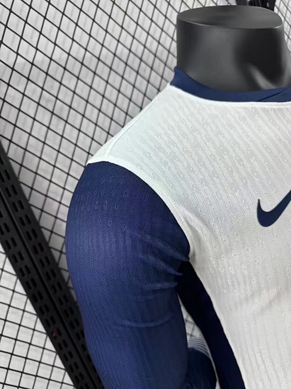 Tottenham Hotspur Local Versión Jugador 2024/25 (Blanca, Manga Larga) 8