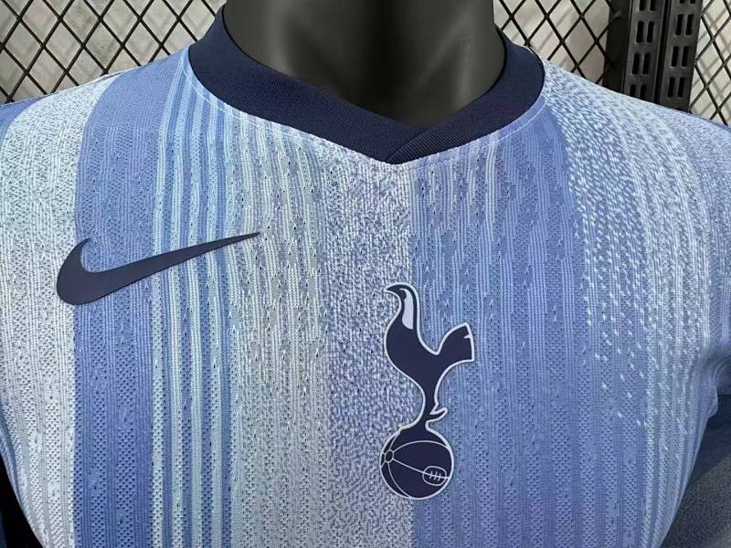Tottenham Hotspur Visitante Versión Jugador 2024/25 (Azul, Manga Larga) 2