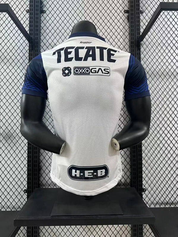 Monterrey Visitante Versión Jugador 2024/25 (Blanca) 2