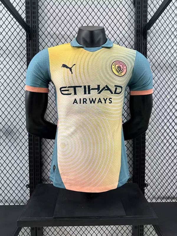 Manchester City Edición Especial Versión Jugador 2024/25 (Amarilla)