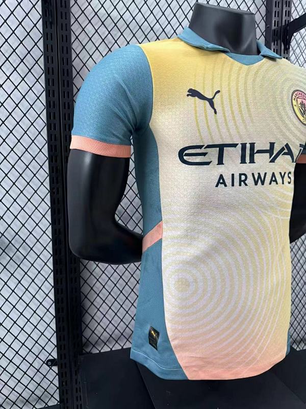 Manchester City Edición Especial Versión Jugador 2024/25 (Amarilla) 6
