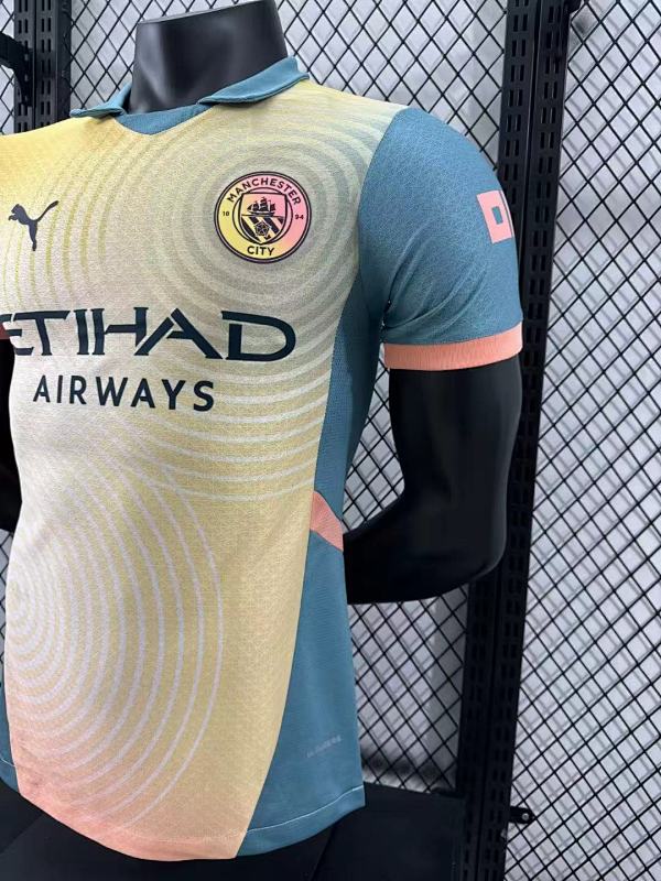Manchester City Edición Especial Versión Jugador 2024/25 (Amarilla) 7