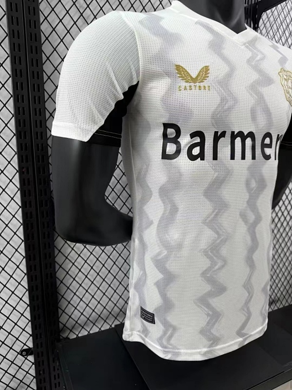 Bayer Leverkusen Visitante Versión Jugador 2024/25 (Blanca) 6