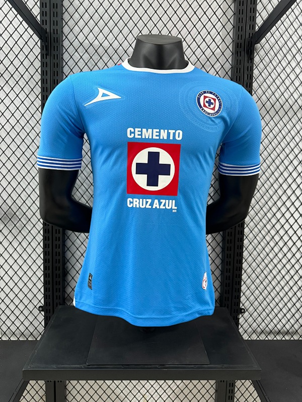 Cruz Azul Local Versión Jugador 2024/25 (Celeste)