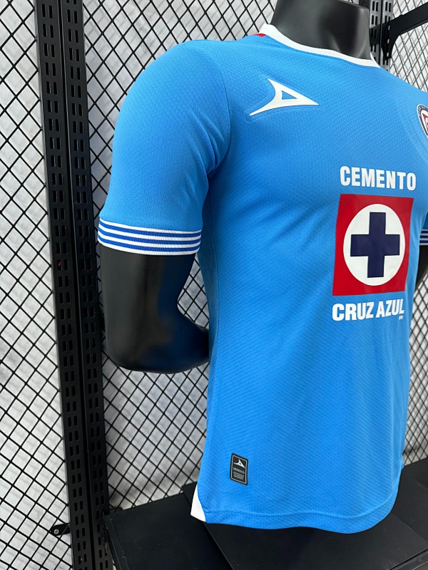 Cruz Azul Local Versión Jugador 2024/25 (Celeste) 3