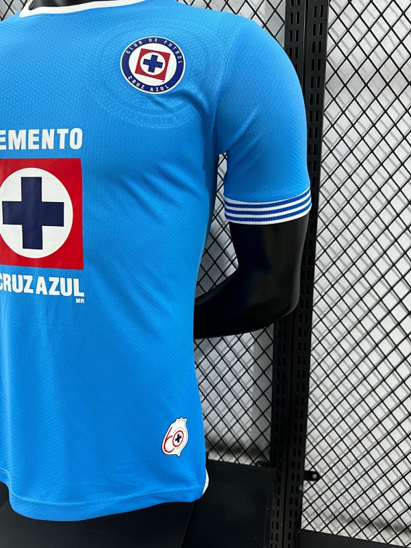 Cruz Azul Local Versión Jugador 2024/25 (Celeste) 4