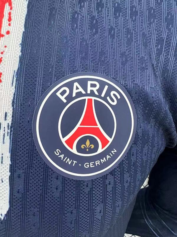 Paris Saint-Germain Local Versión Jugador 2024/25 (Azul Marino, Manga Larga) 5