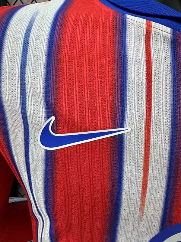 Atletico Madrid Local Versión Jugador 2024/25 (Roja, Manga Larga) 4