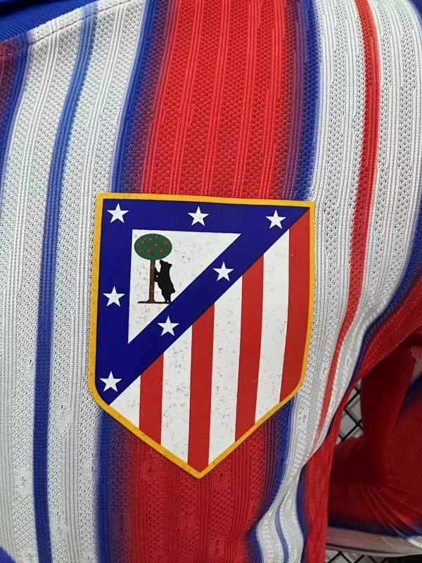 Atletico Madrid Local Versión Jugador 2024/25 (Roja, Manga Larga) 5