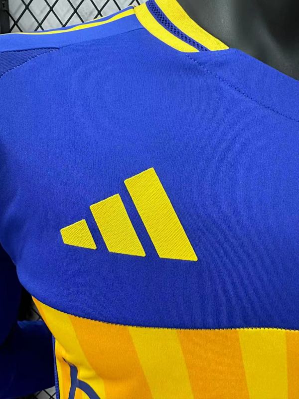 Boca Juniors Local Versión Jugador 2024/25 (Azul, Manga Larga) 4