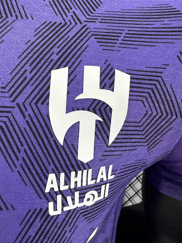 Al Hilal Tercera Versión Jugador 2024/25 (Morada) 5