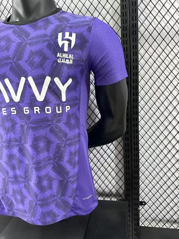 Al Hilal Tercera Versión Jugador 2024/25 (Morada) 7