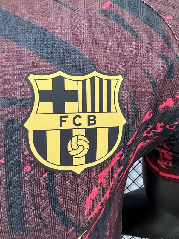 FC Barcelona Edición Especial Diseño 4 Versión Jugador 2024/25 (Negra) 5