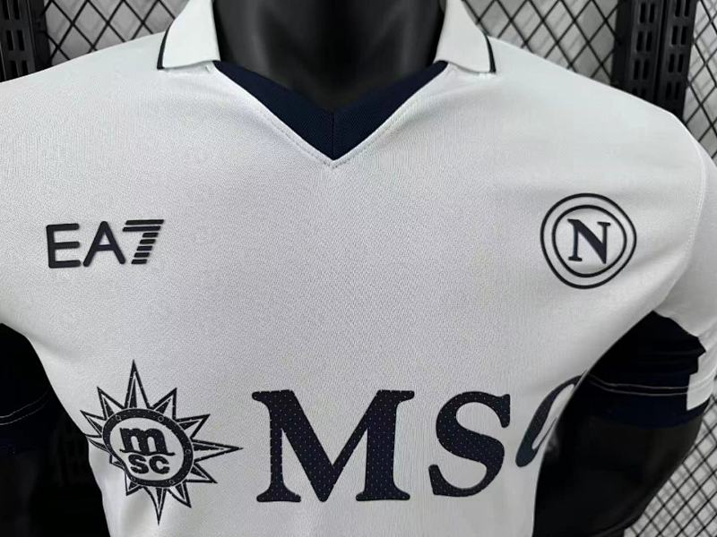 Napoli Visitante Versión Jugador 2024/25 (Blanca) 3