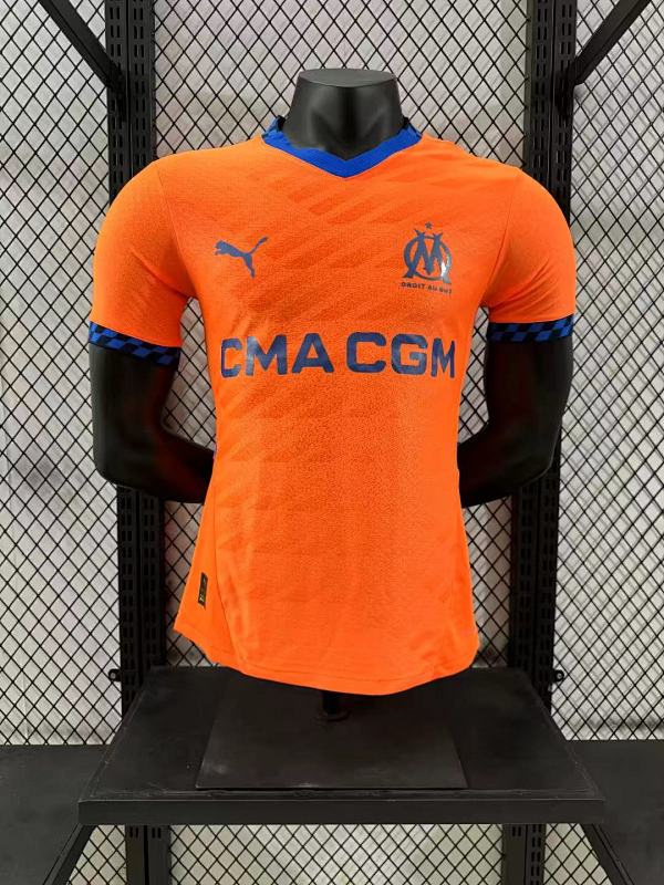 Olympique de Marseille Tercera Versión Jugador 2024/25 (Naranja)