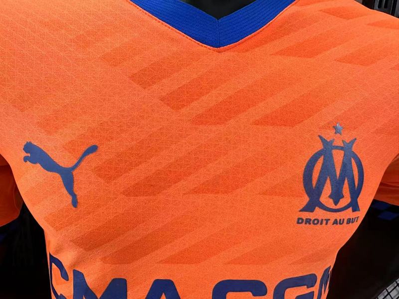 Olympique de Marseille Tercera Versión Jugador 2024/25 (Naranja) 3