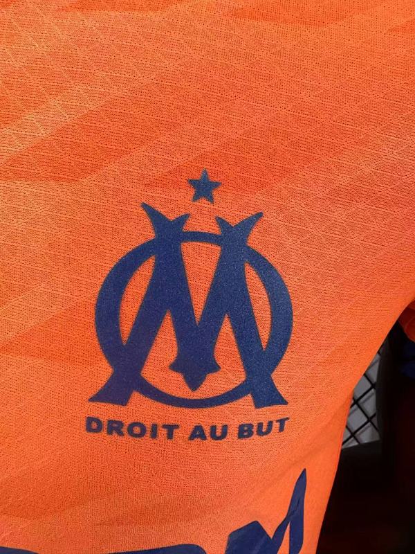 Olympique de Marseille Tercera Versión Jugador 2024/25 (Naranja) 5