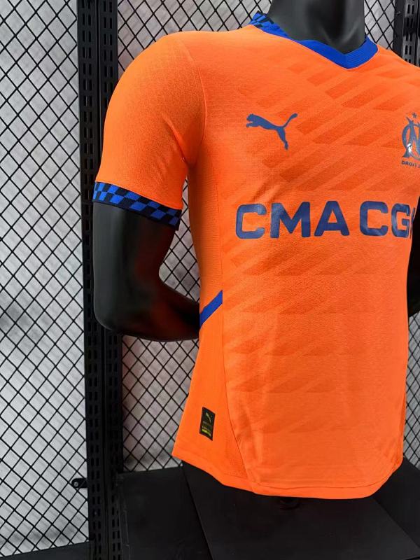Olympique de Marseille Tercera Versión Jugador 2024/25 (Naranja) 6