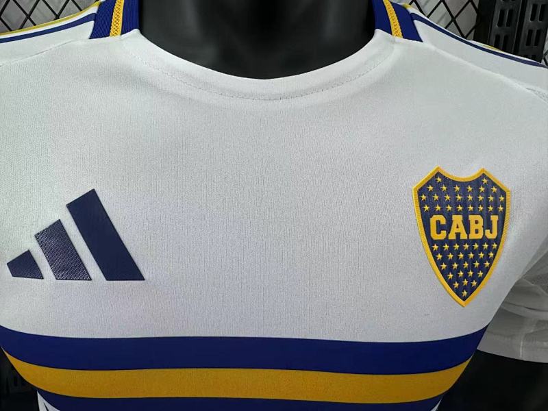 Boca Juniors Visitante Versión Jugador 2024/25 (Blanca) 3