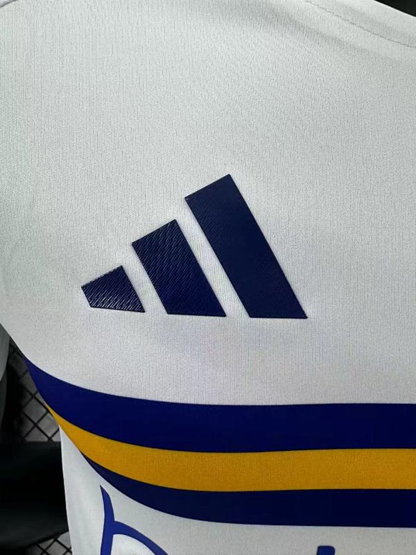 Boca Juniors Visitante Versión Jugador 2024/25 (Blanca) 4