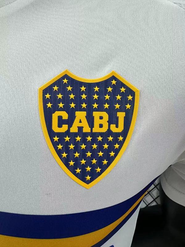 Boca Juniors Visitante Versión Jugador 2024/25 (Blanca) 5