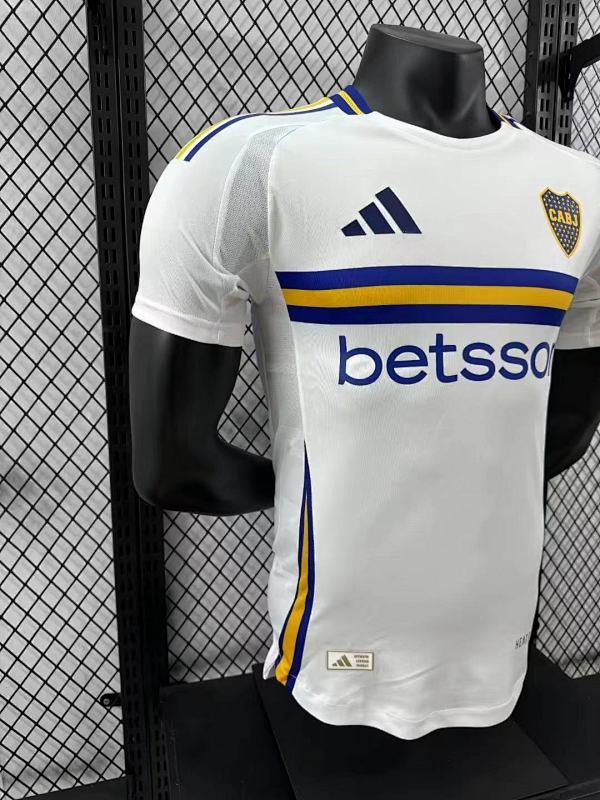 Boca Juniors Visitante Versión Jugador 2024/25 (Blanca) 6