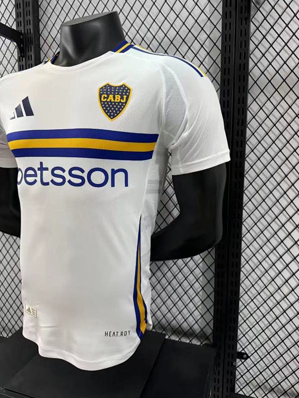 Boca Juniors Visitante Versión Jugador 2024/25 (Blanca) 7