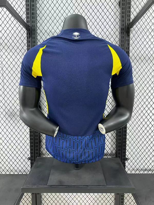 Al Nassr Visitante Versión Jugador 2024/25 (Azul) 2