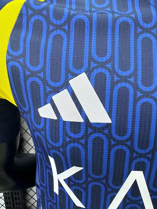 Al Nassr Visitante Versión Jugador 2024/25 (Azul) 4