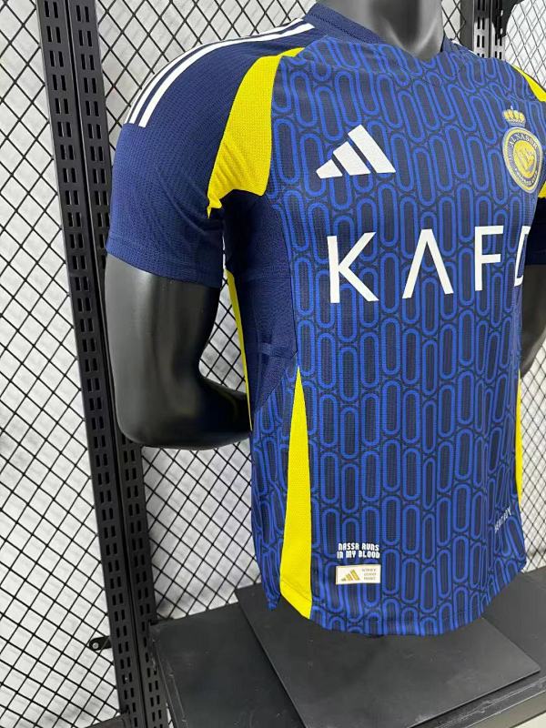 Al Nassr Visitante Versión Jugador 2024/25 (Azul) 6