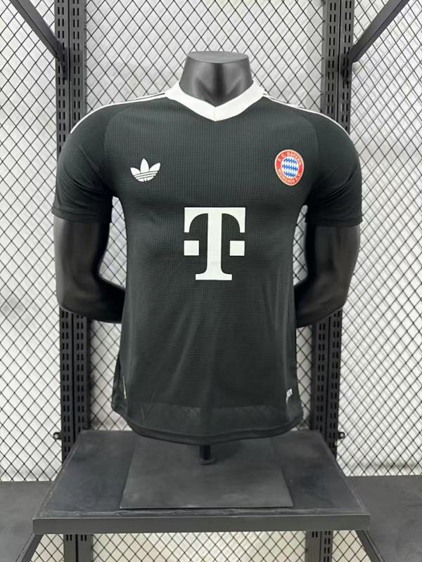 Bayern Munich Portero Versión Jugador 2024/25 (Negra)