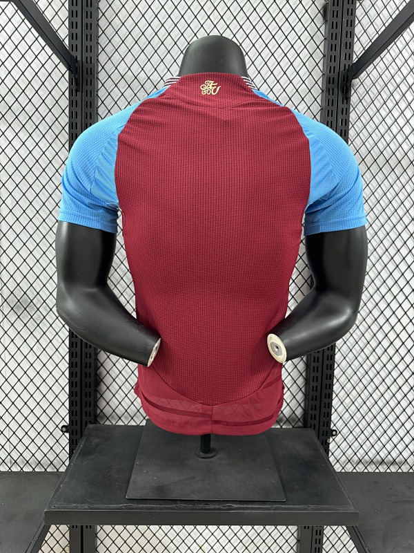 Aston Villa Local Versión Jugador 2024/25 (Granate) 2