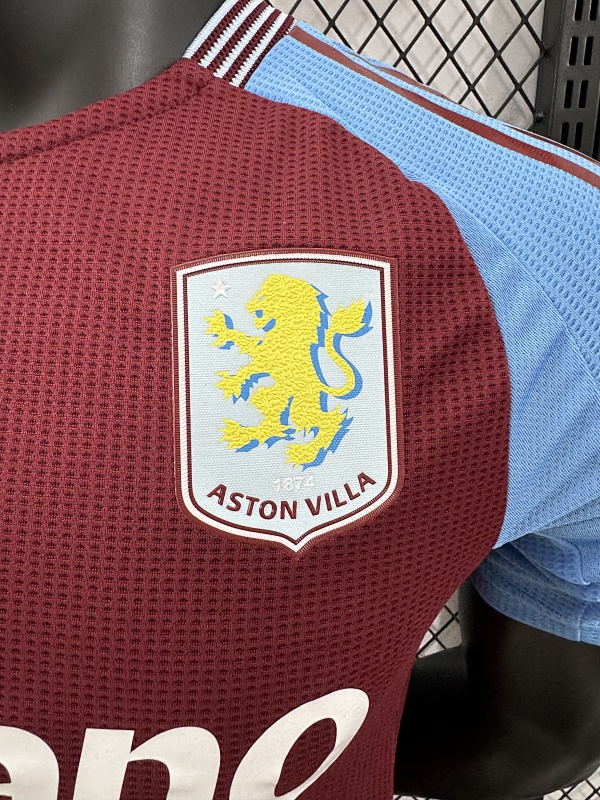 Aston Villa Local Versión Jugador 2024/25 (Granate) 5