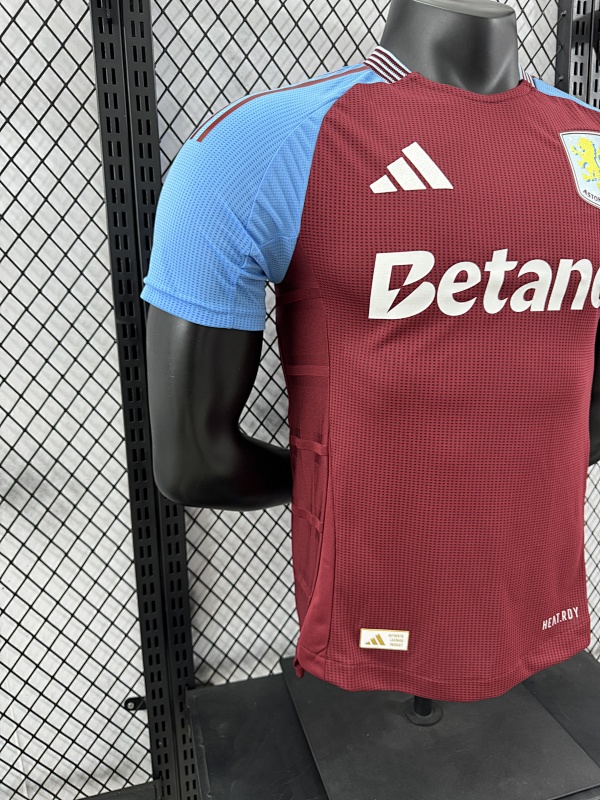 Aston Villa Local Versión Jugador 2024/25 (Granate) 6