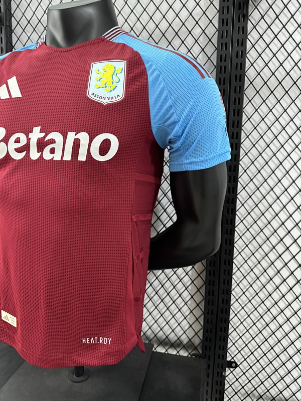 Aston Villa Local Versión Jugador 2024/25 (Granate) 7