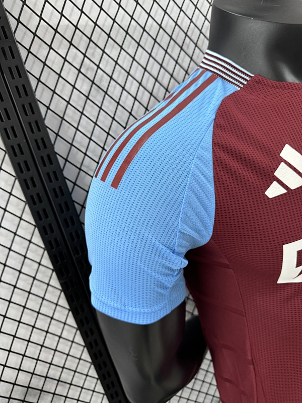 Aston Villa Local Versión Jugador 2024/25 (Granate) 8