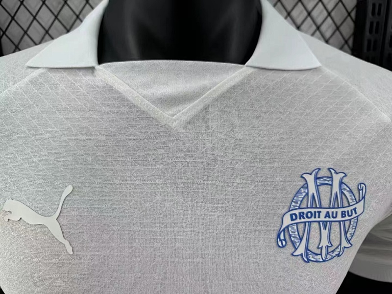 Olympique de Marseille Local Versión Jugador 2024/25 (Blanca) 3