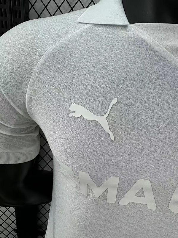 Olympique de Marseille Local Versión Jugador 2024/25 (Blanca) 4