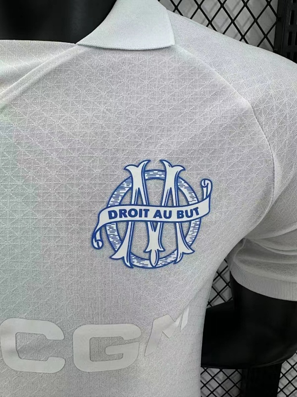 Olympique de Marseille Local Versión Jugador 2024/25 (Blanca) 5
