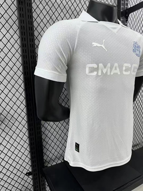 Olympique de Marseille Local Versión Jugador 2024/25 (Blanca) 6